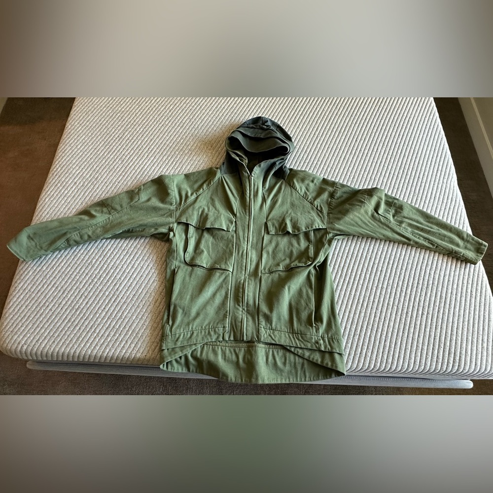 Olive Denim Jacket